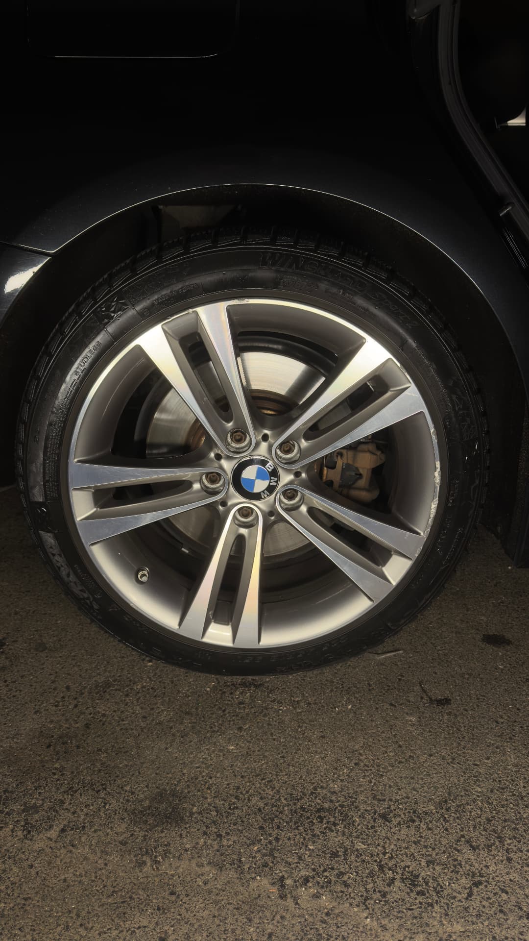 Felgenreinigung BMW Nachher